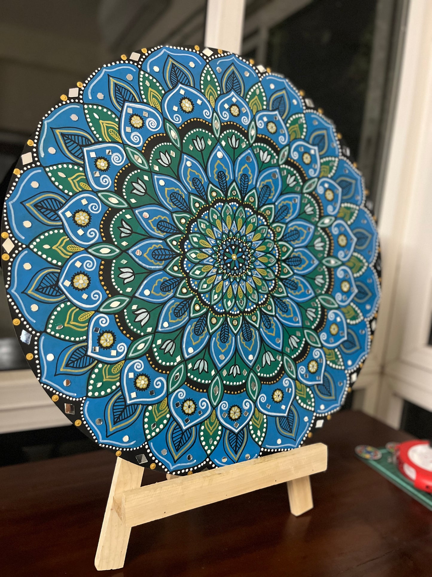 Blue Mirage Mandala 24inch